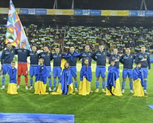 Украина сохранила свою позицию в рейтинге ФИФА