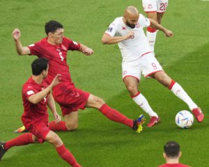 Дания потеряла очки в матче чемпионата мира с Тунисом