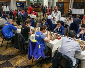 Сборная Украины по шахматам проиграла в четвертьфинале чемпионата мира