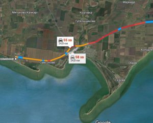 На Запорожье через Мариуполь тянутся военные колонны РФ: видео