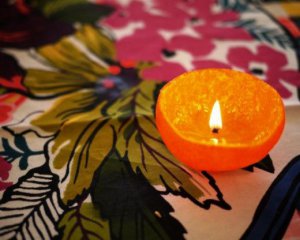 Ароматна свічка з мандарина ‒ як виготовити