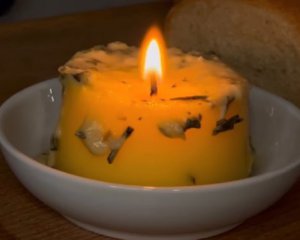 Смачна їстівна свічка ‒ як виготовити