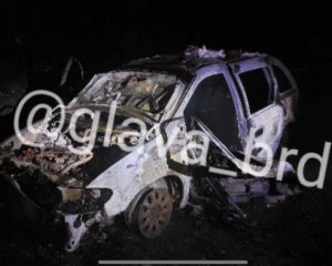 В Бердянске взорвали автомобиль одного из главных коллаборантов
