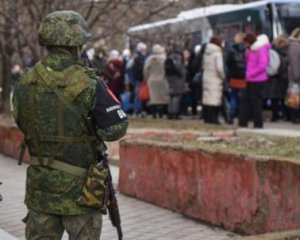 Россияне вывозят семьи мобилизованных жителей Луганской области