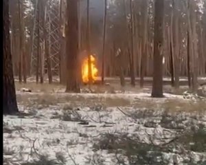 &quot;Багаття на мільйон&quot;: українські військові ефектно знищили загарбників біля Кремінної ‒ відео