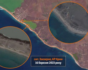 Росіяни риють окопи по всьому Криму: супутникові знімки