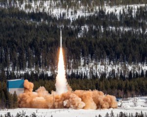 Шведская ракета случайно упала на территории Норвегии