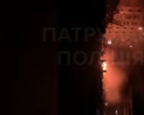 Пекло зійшло на землю: відео моменту удару по Умані та перші хвилини після нього