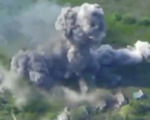 Взрывное видео: Сырский показал уничтожение склада боеприпасов врага под Бахмутом