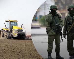 Россияне пытаются вывезти краденое зерно из Крыма