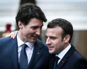 Лидеры Франции и Канады обсудили помощь Украине и послевоенное восстановление