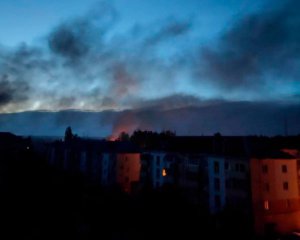 В Белгородской области уже традиционные взрывы и пожар