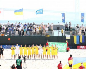 Сборная Украины по пляжному футболу отказалась от участия в финале чемпионата мира