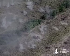 В ГУР показали, как уничтожают врага под Бахмутом: огненное видео