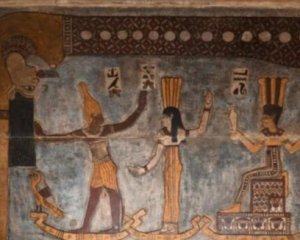 Археологи нашли новогоднюю сцену древних египтян