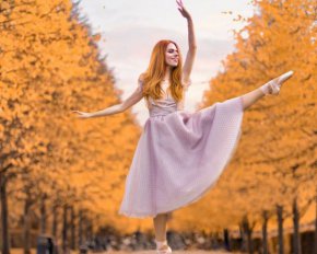 Балерина на алеї, фонтани і безмежні селфі - показали осінні краєвиди Лондонського королівського Ріджентс-парку
