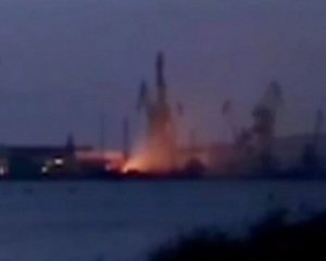 У Повітряних силах підтвердили ураження російського корабля у Керчі