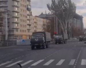 Через Маріуполь йде багато техніки російських окупантів