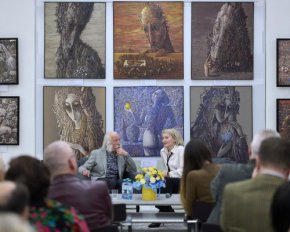 Найбільша виставка Івана Марчука відкрилася у Відні: фото і відео з унікальної події