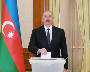 Алиева официально объявили победителем выборов