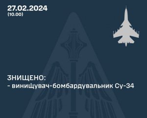 Украинцы сбили Су-34 окупантов