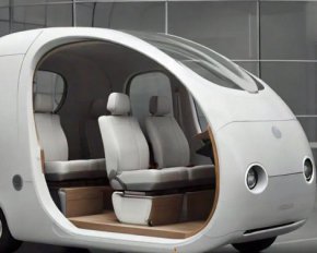 Без керма і педалей: штучний інтелект намалював електромобіль Apple - фото