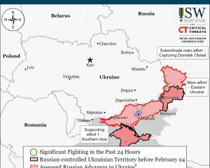 Аналітики сказали, скільки територій РФ захопила з початку року