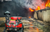 На Одещині третій день палає пожежа через російський обстріл: для гасіння залучили роботів
