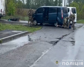 Расстрел полицейских в Винницкой области: показали видео задержания подозреваемых