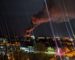 Под Москвой произошел масштабный пожар
