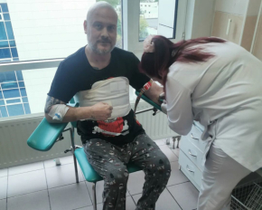 Вячеслав Узелков в больничной палате обратился к таинственной любимой