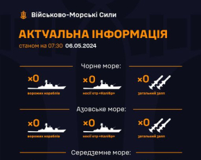 Чи є біля України ворожі кораблі - у ВМС повідомили