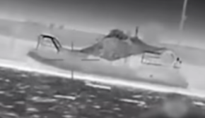 Знищення українським дроном Magura V5 катера окупантів в Криму: показали супутникове фото