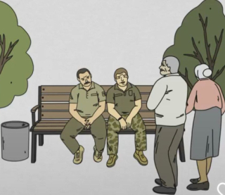 Как выразить благодарность военным при встрече на улице