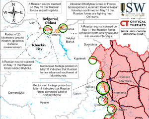 Загарбники продовжують досягати тактичних успіхів - в ISW проаналізували наступ РФ на Харківщині