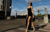 Леся Никитюк в экстремально коротком платье прогулялась по Одессе: фото