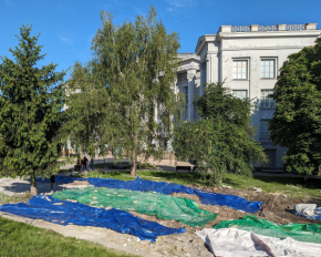 Що буде на місці демонтованої каплички-МАФу у Києві - відповідь музею