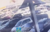 Появилось видео момента удара по "Эпицентру" в Харькове