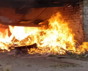 Оккупанты беспощадно атаковали Никополь - фото последствий