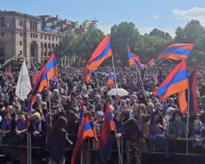 В Армении люди массово вышли на протест