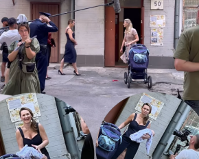 Анна Саліванчук показала закулісся зйомок у серіалі й трюк з дитиною у кадрі