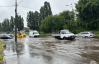 В Киеве затопило улицы в нескольких районах