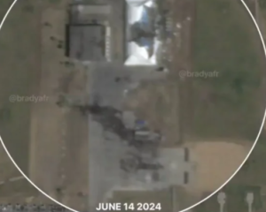 Последствия атаки на российский аэродром показали на фото