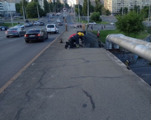 Обвал шляхопроводу у Києві: що кажуть в адміністрації