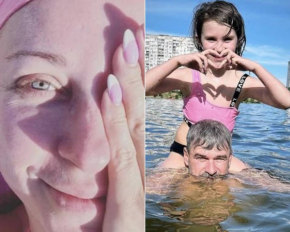Тоня Матвиенко без капли косметики показала семейный отдых на киевском пляже
