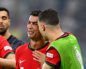 Роналду разрыдался после незабитого пенальти на Евро-2024 - видео