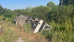 В салоне было более 40 человек: перевернулся автобус с паломниками