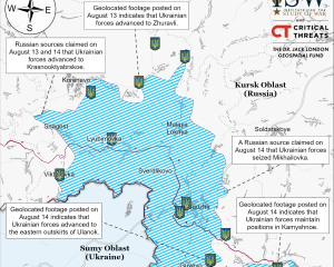 В ISW підтвердили нове просування ЗСУ на Курщині