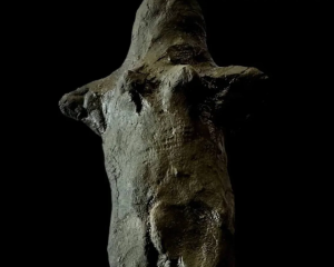 В озере нашли древнюю скульптуру