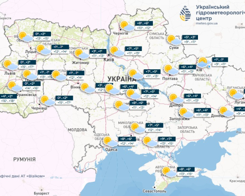 У деяких областях очікується до +18℃: що прогнозують синоптики на 26 жовтня